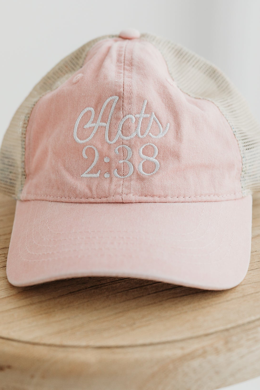 Acts 2:38 Embroidered Cap