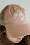 Acts 2:38 Embroidered Cap