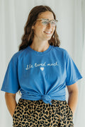 She Loved Much T-Shirt - Blue