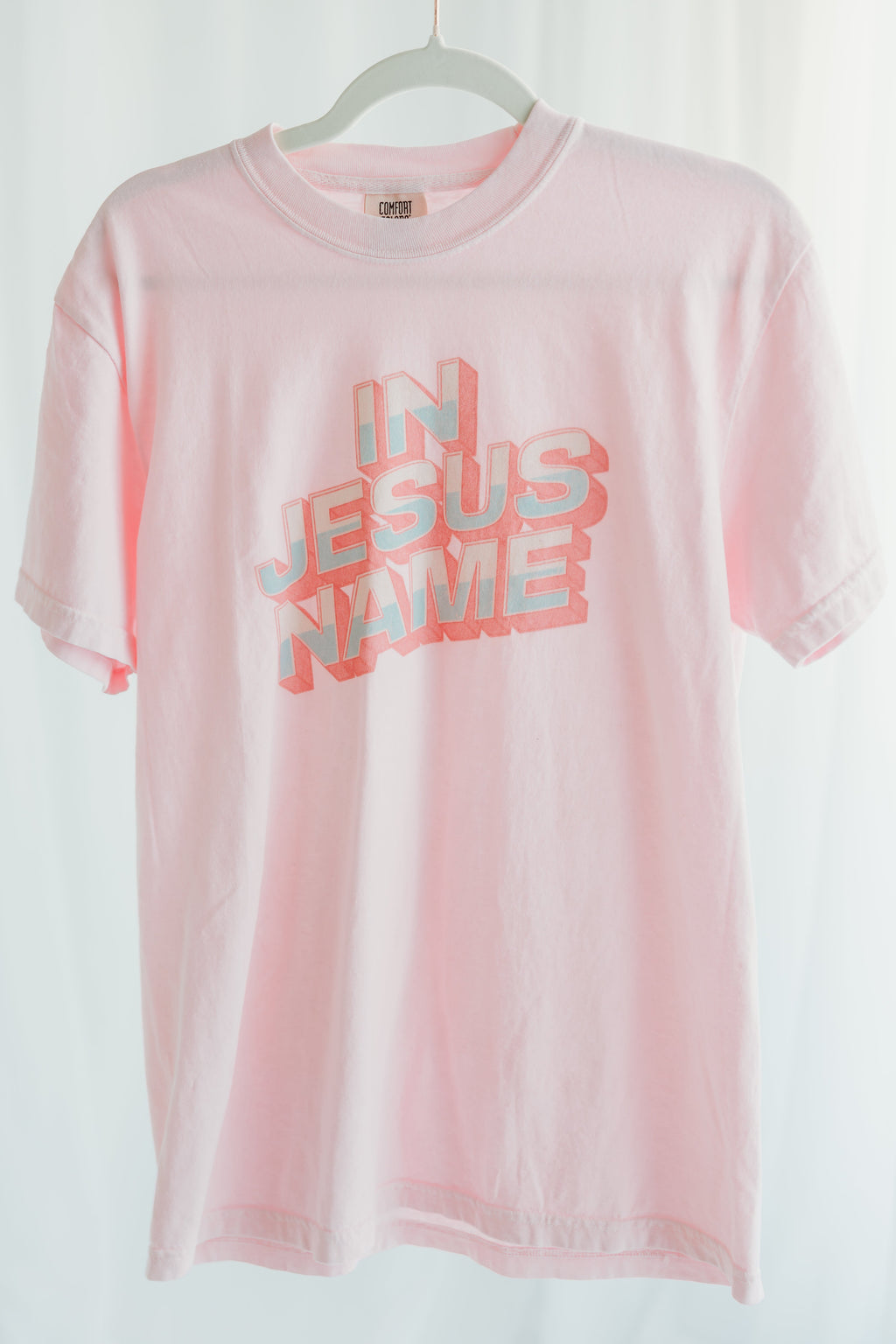 In Jesus Name T-Shirt - Blossom