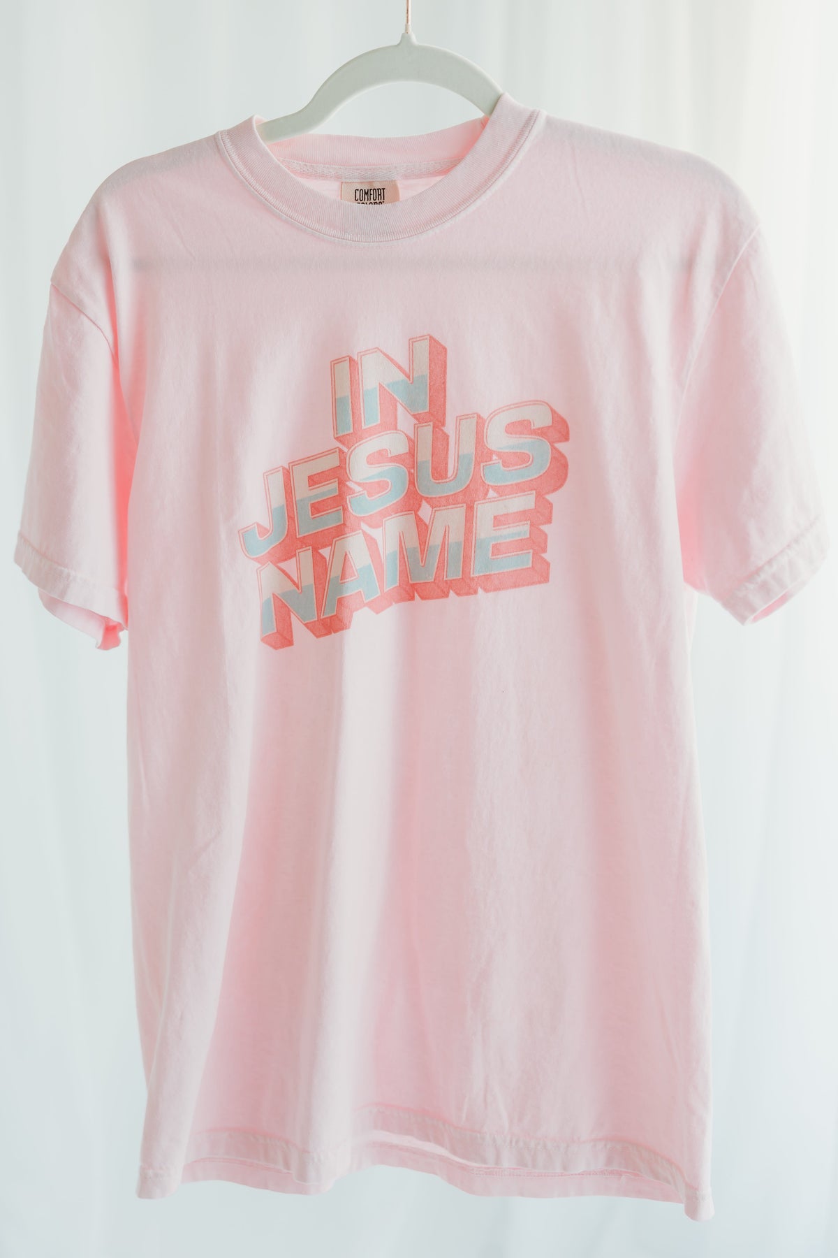 In Jesus Name T-Shirt - Blossom