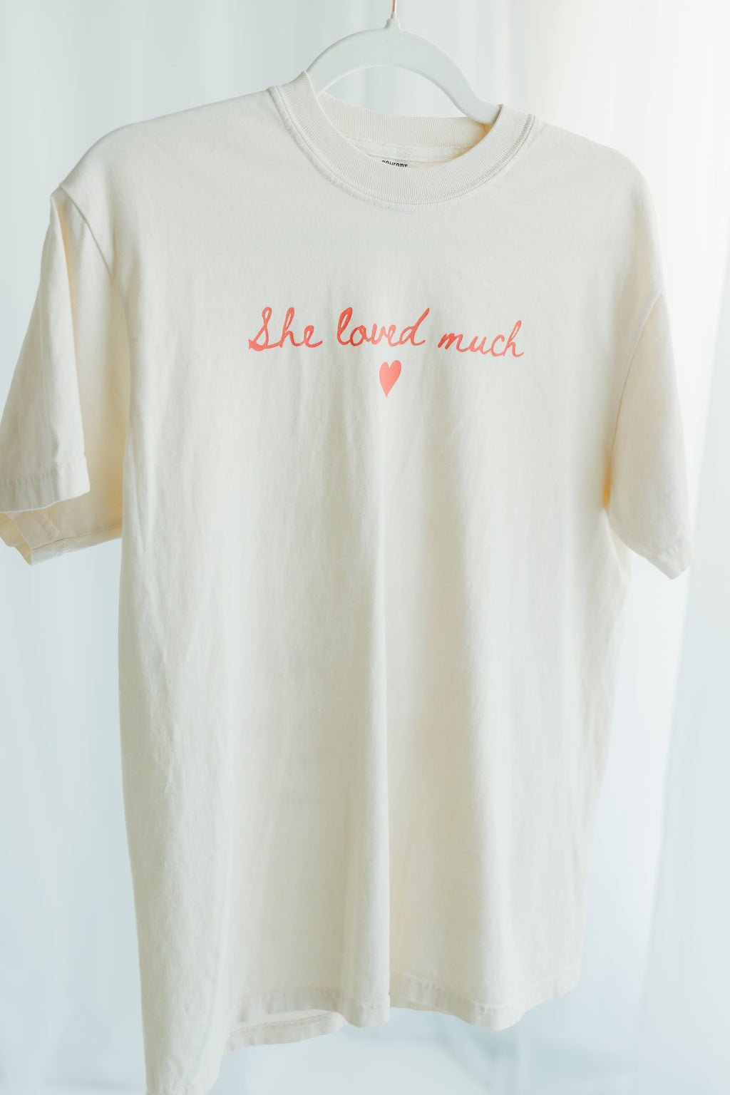 She Loved Much T-Shirt - Ivory