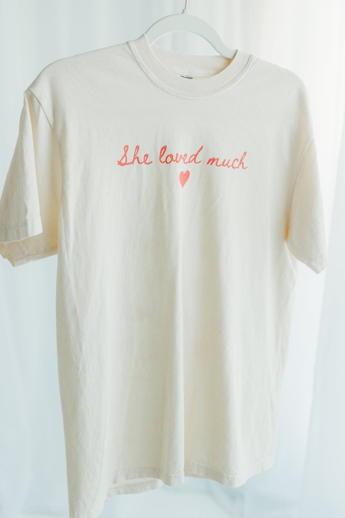 She Loved Much T-Shirt - Ivory