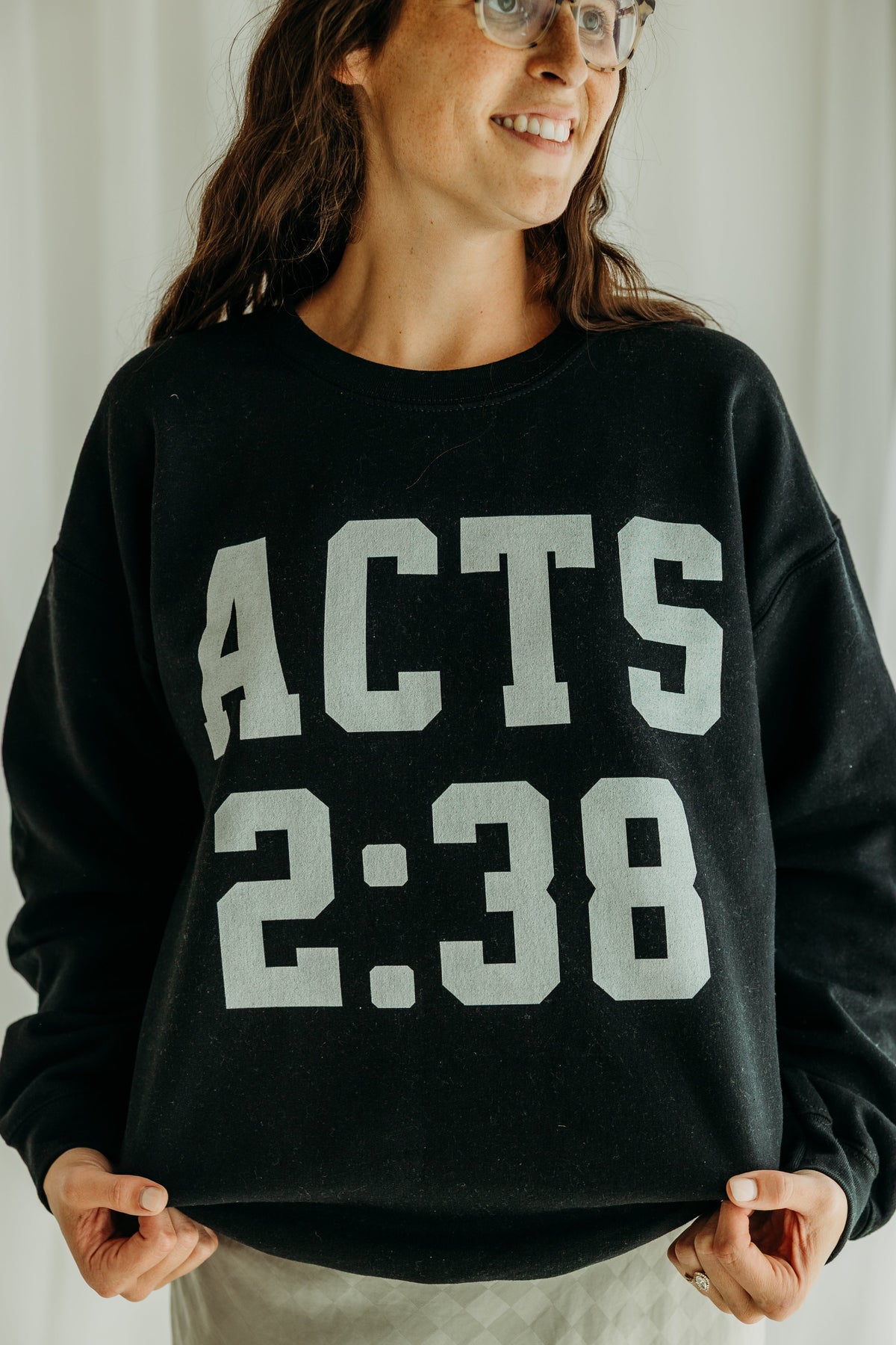 Acts 2:38 Sweatshirt