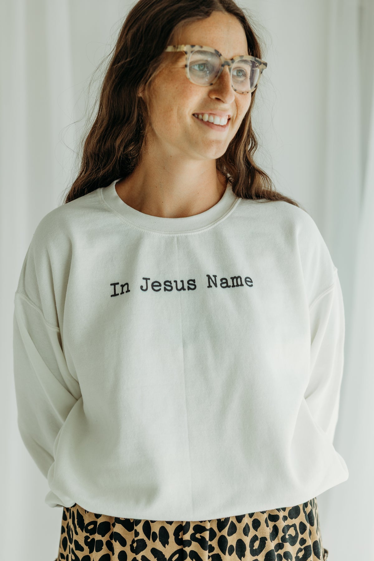 In Jesus Name Sweatshirt