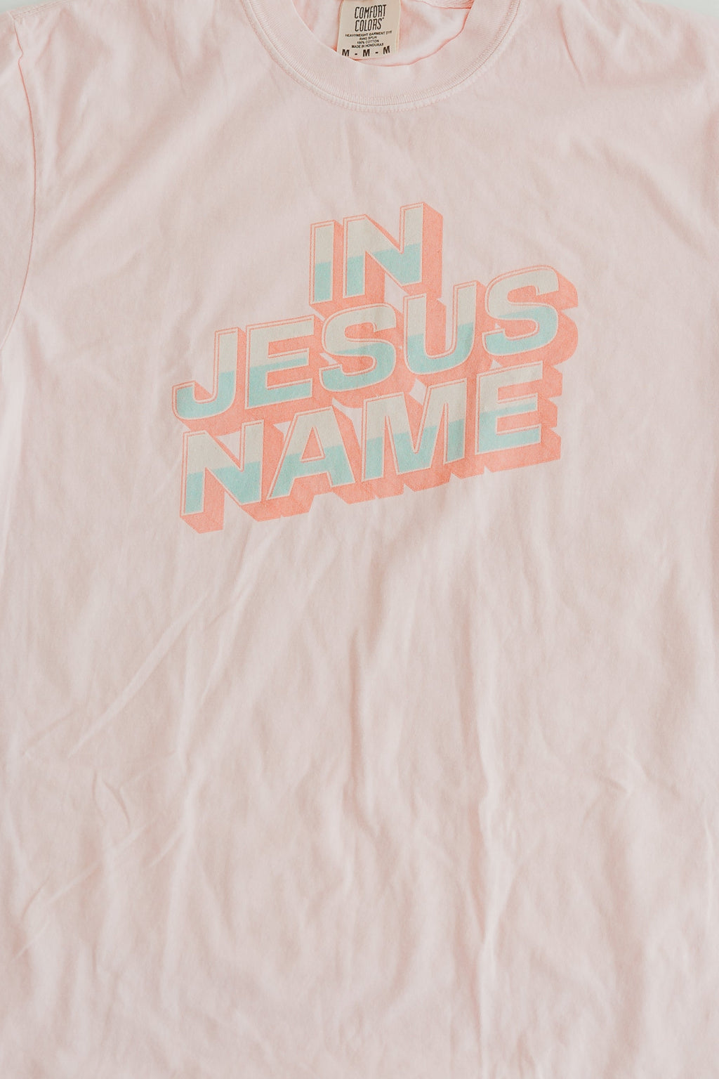 In Jesus Name T-Shirt - Blossom