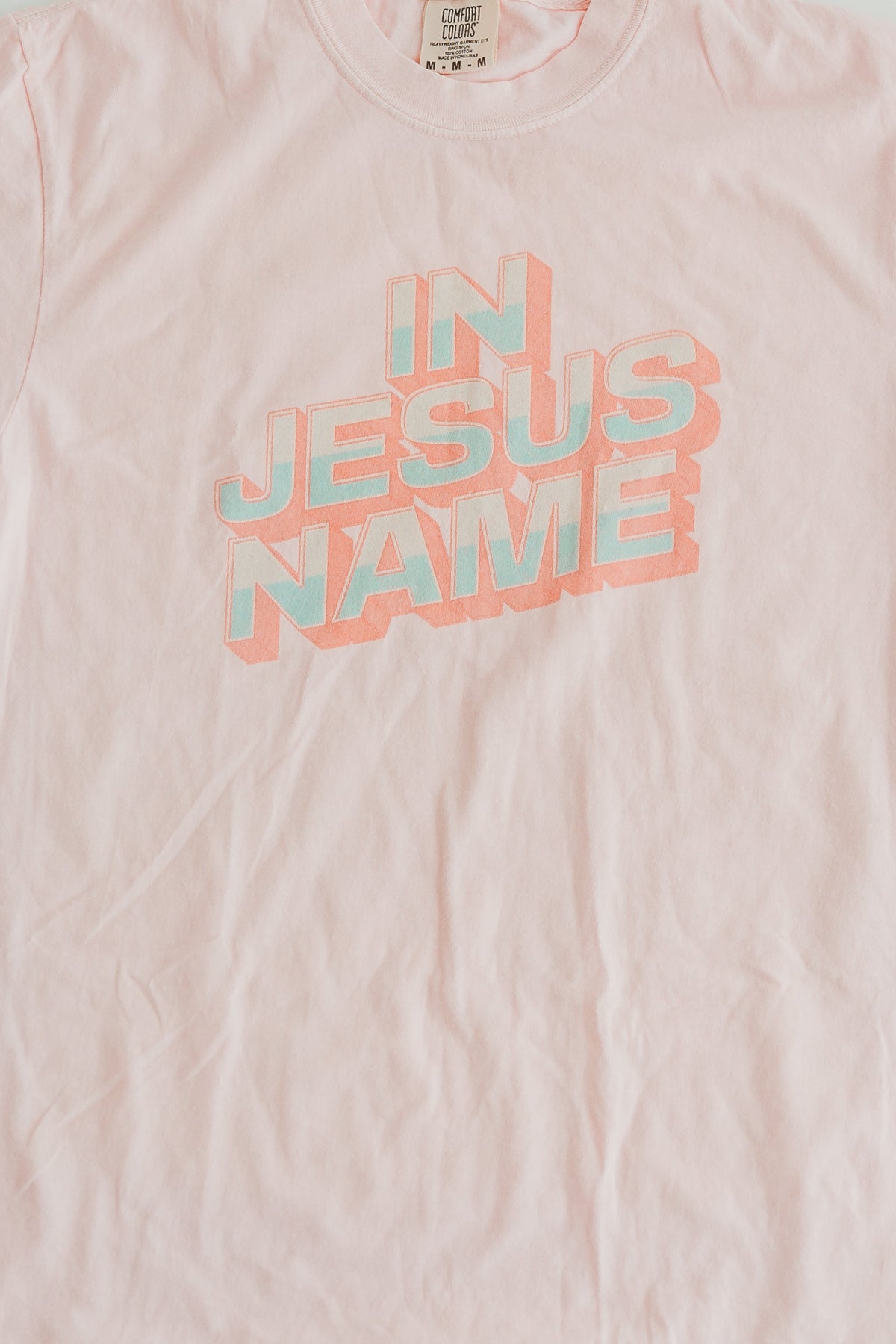 In Jesus Name T-Shirt - Blossom