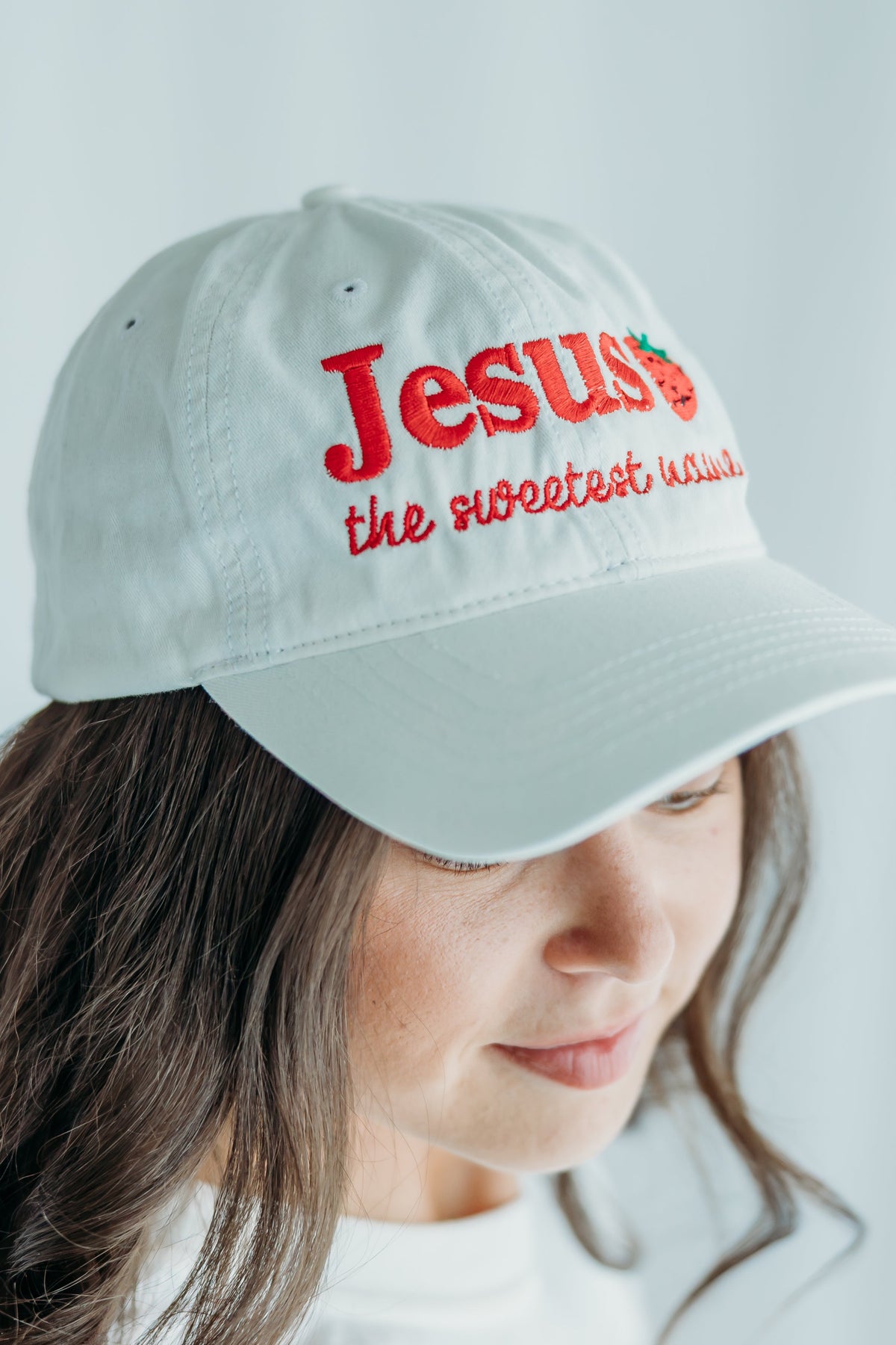 The Sweetest Name Embroidered Cap