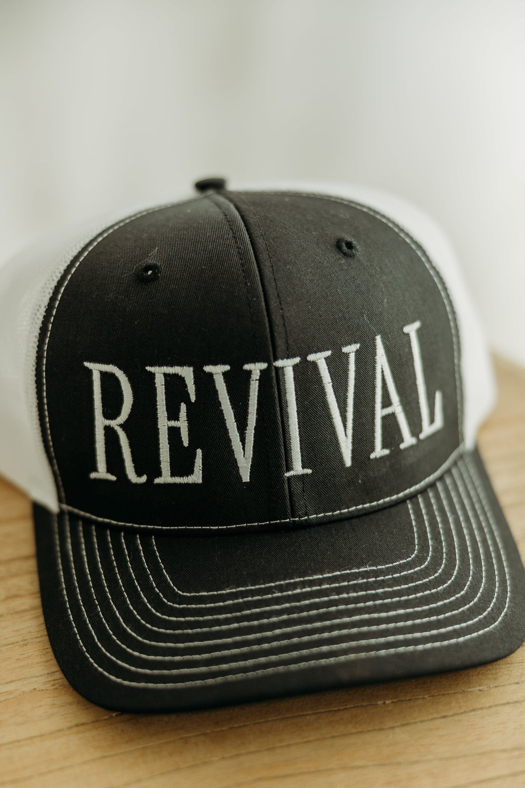 Revival Embroidered Trucker Cap
