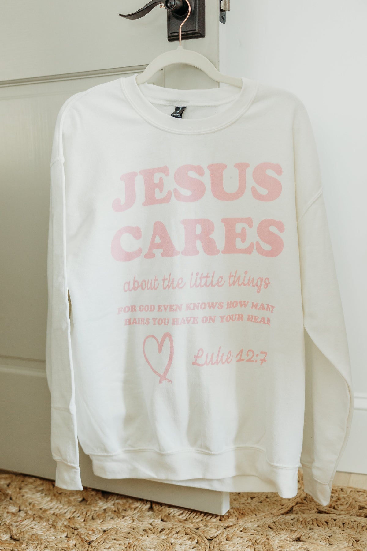 Jesus Cares Sweatshirt