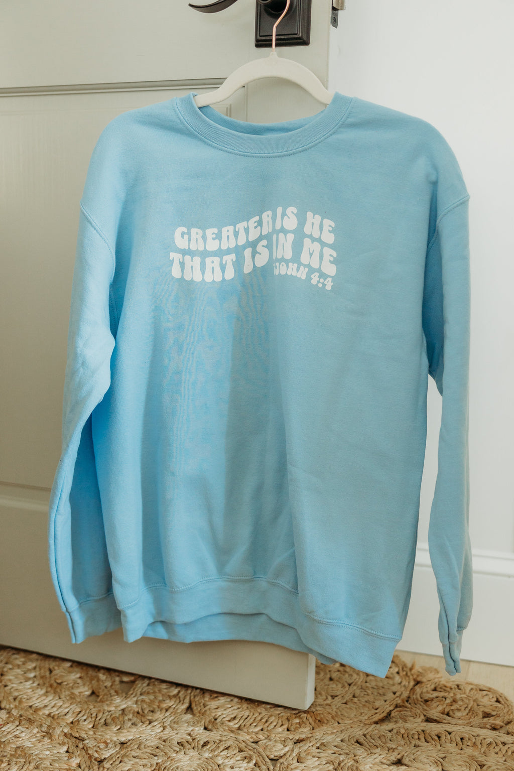 Greater is He Sweatshirt
