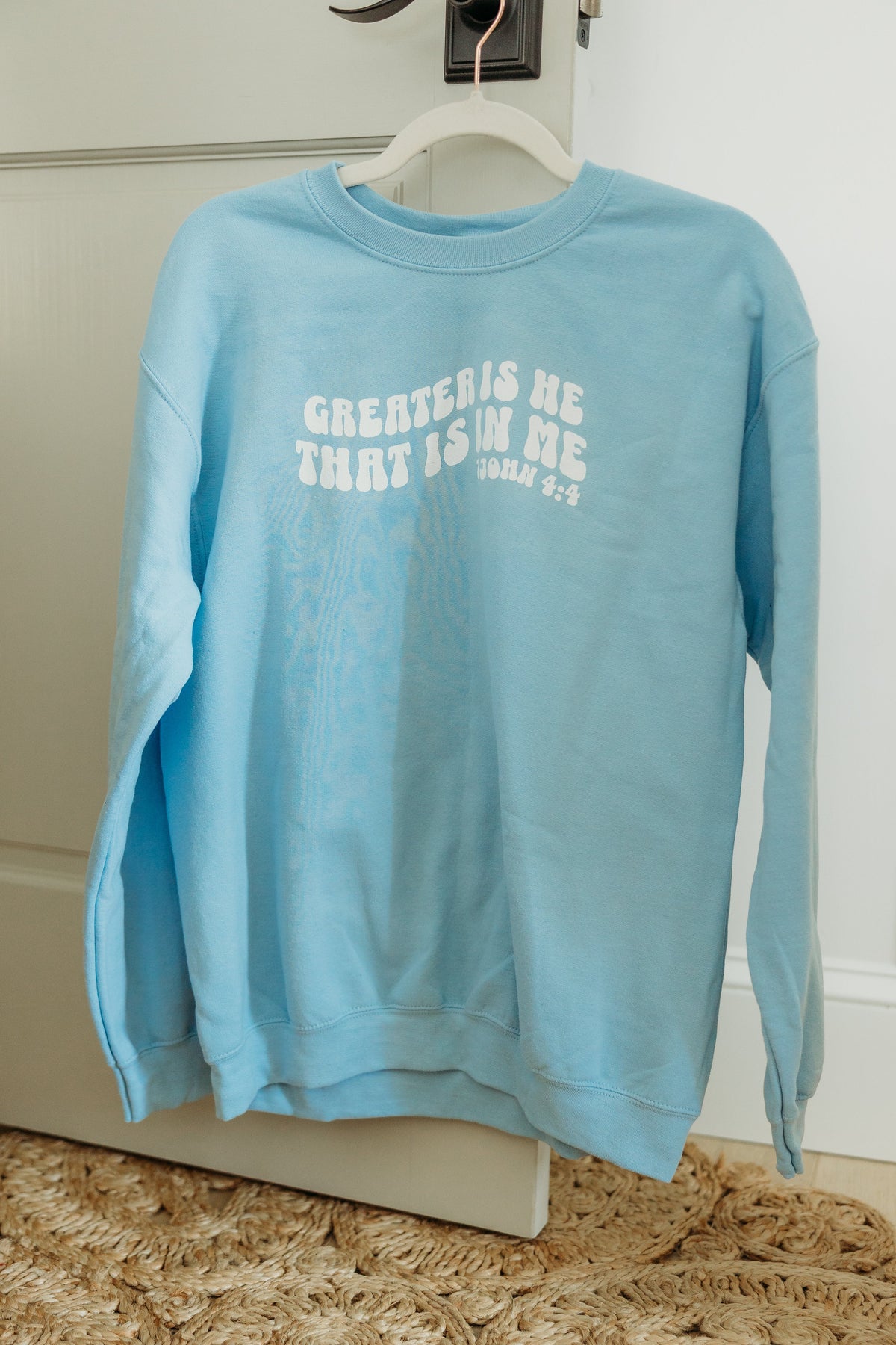Greater is He Sweatshirt