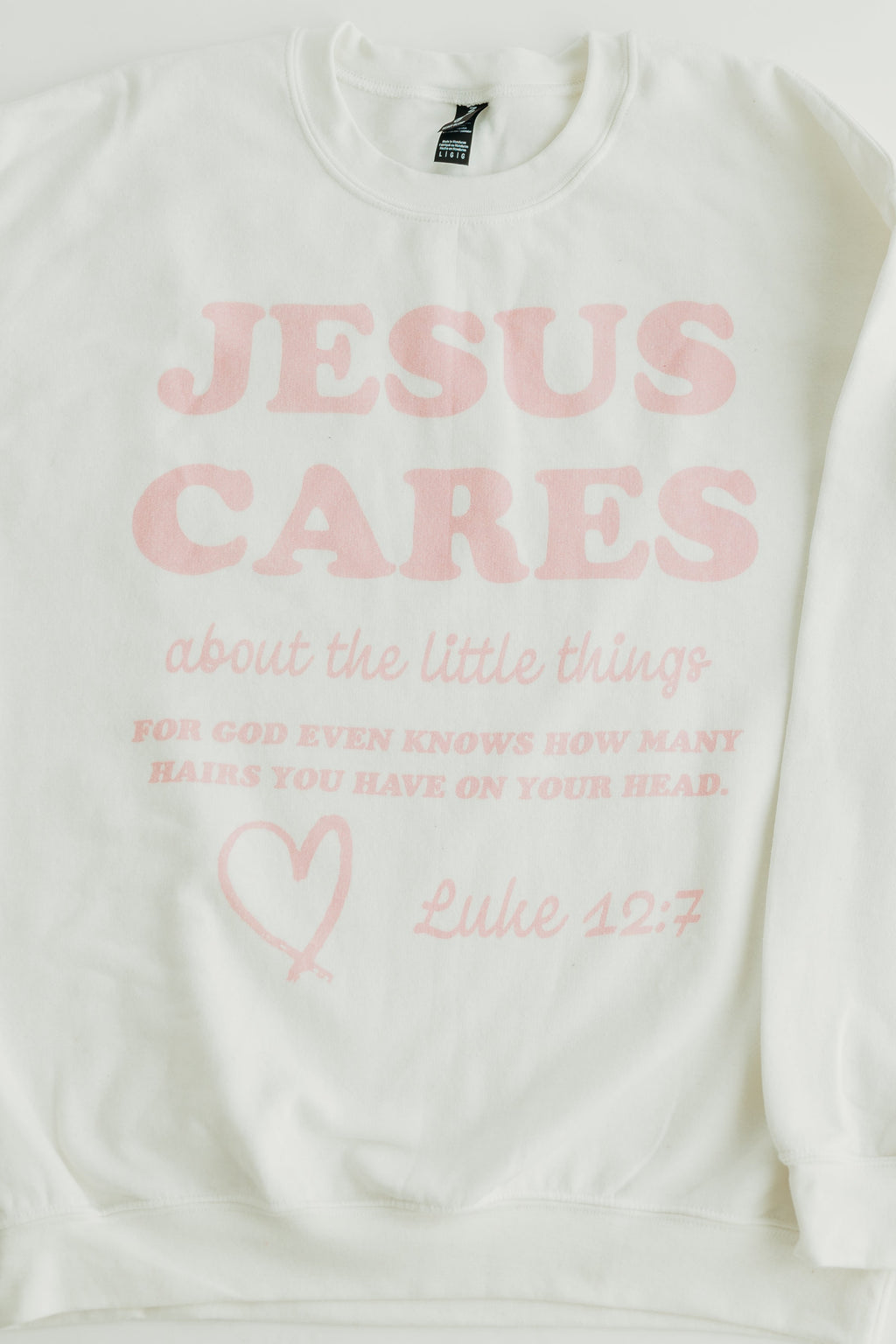 Jesus Cares Sweatshirt