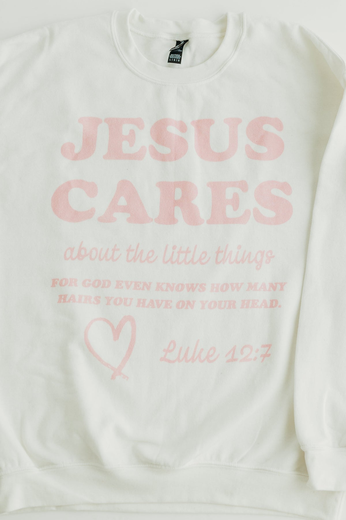 Jesus Cares Sweatshirt