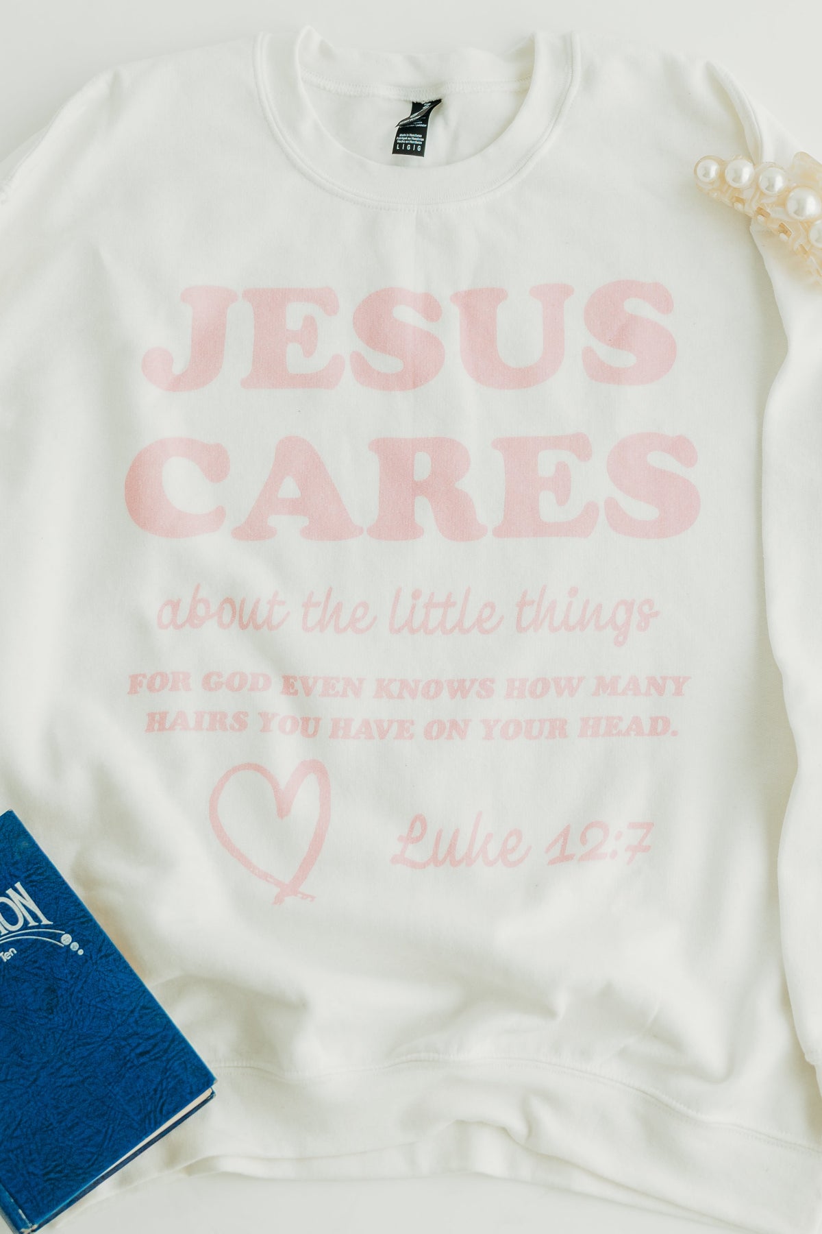 Jesus Cares Sweatshirt