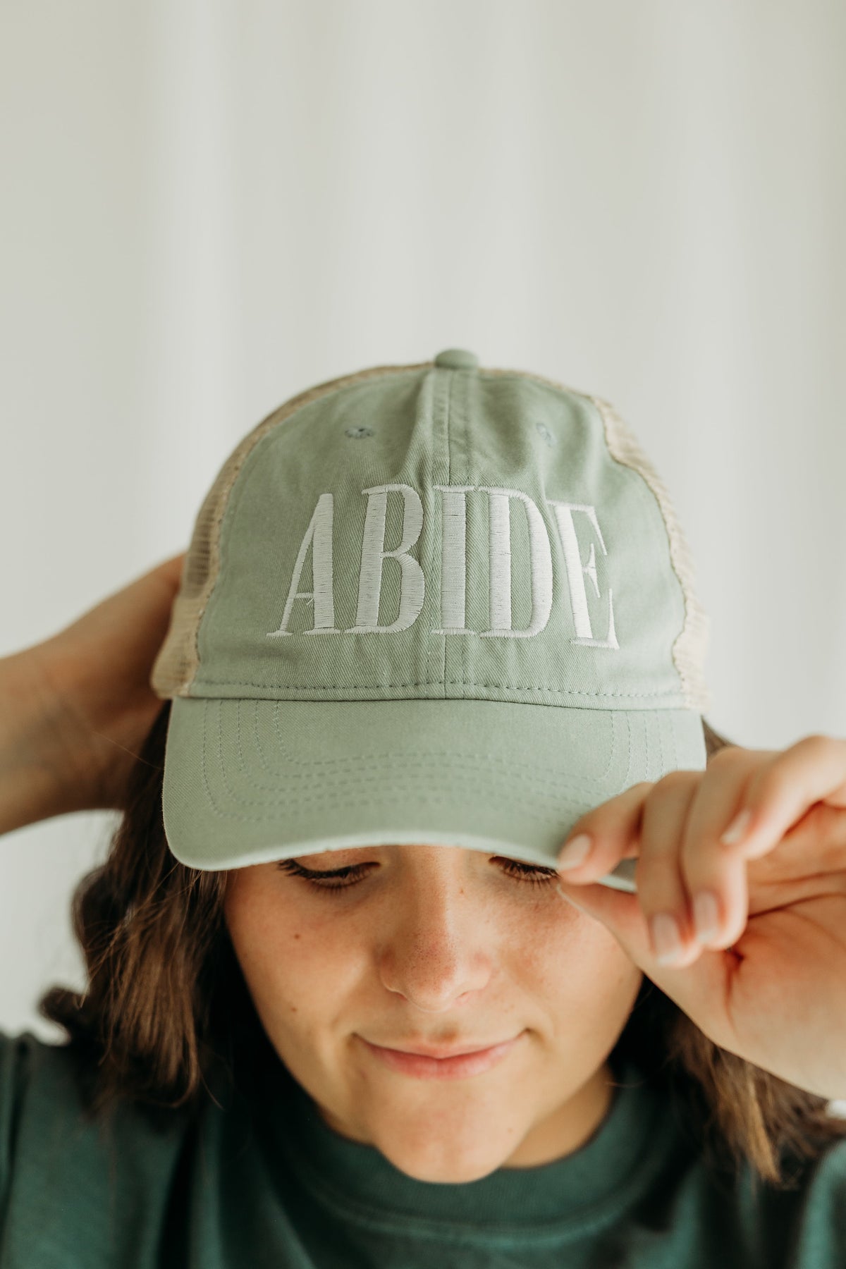 Abide Embroidered Cap