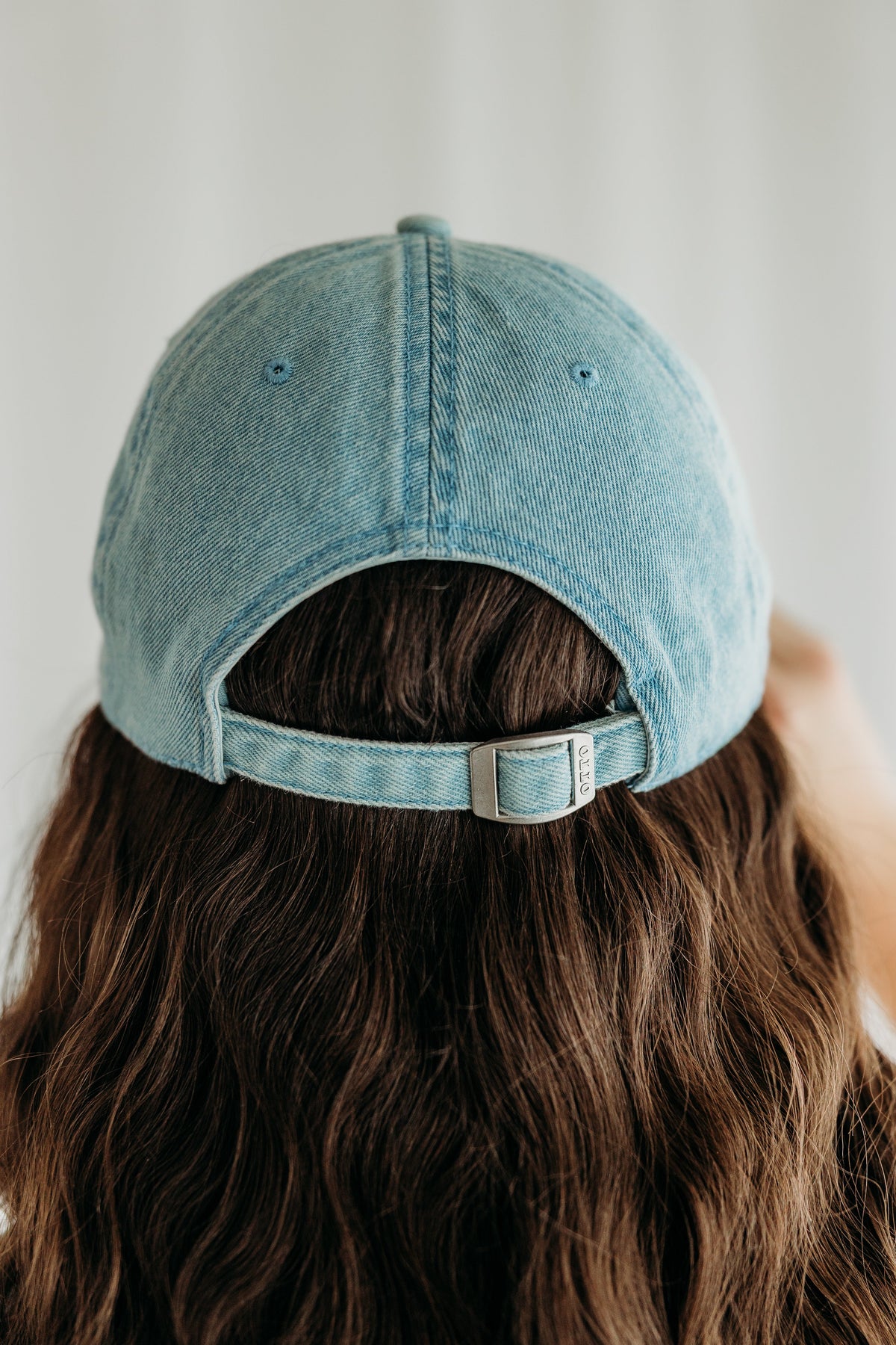 Worship Embroidered Denim Cap