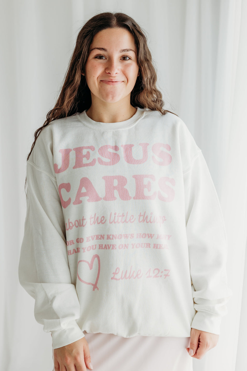 Jesus Cares Sweatshirt